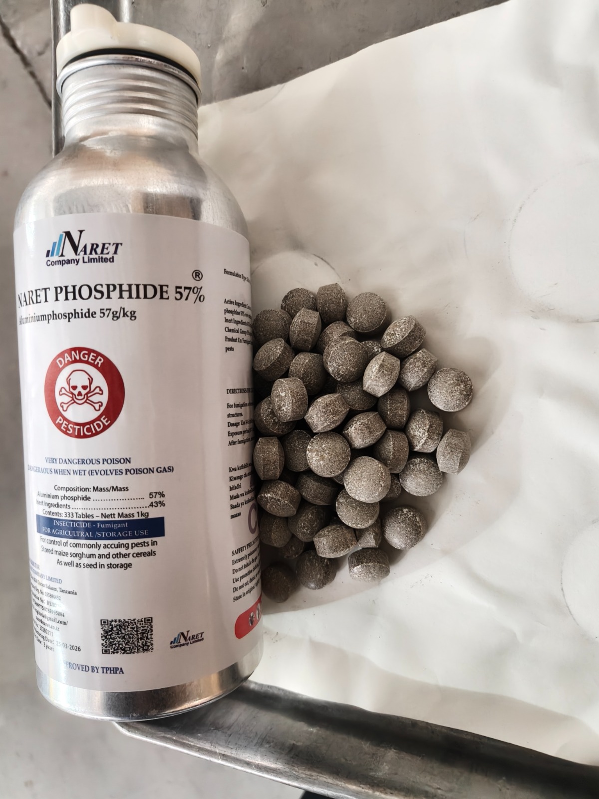 NARET PHOSPHIDE 57%